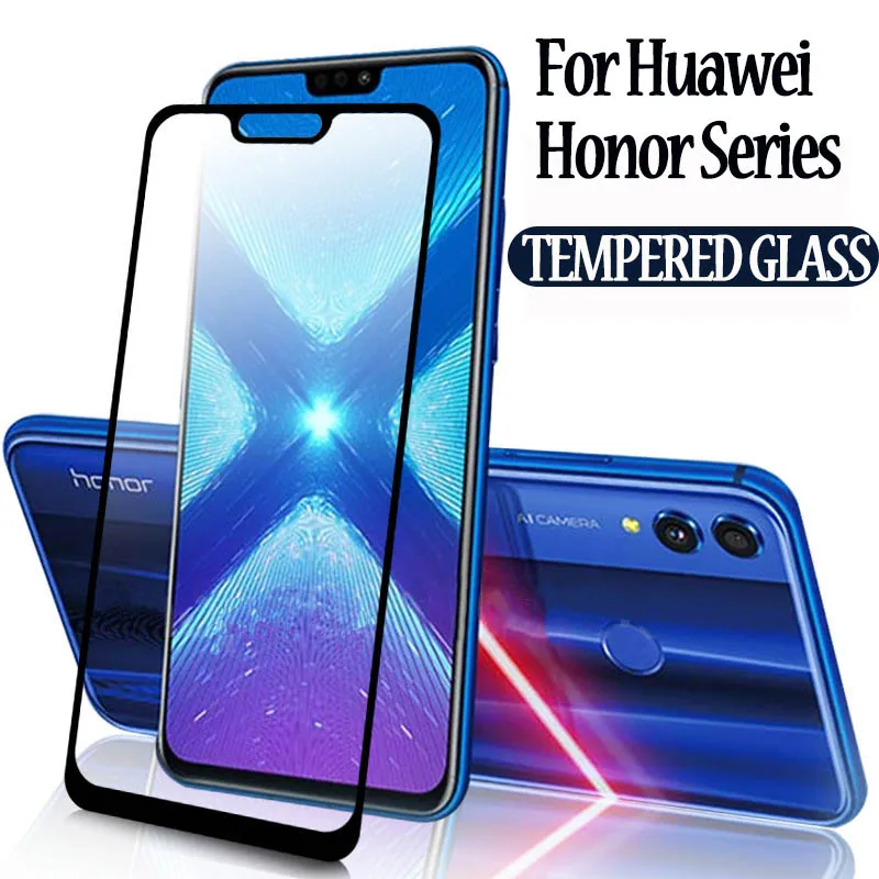 Для Honor 8X Стекло 9H закаленное стекло для huawei 7A Pro 7C Max защита экрана на 8C 9X