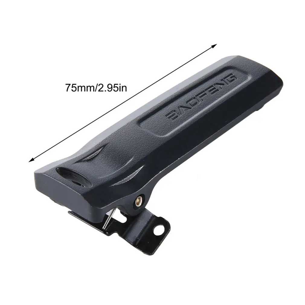 

New 1Pc Back Clip for BaoFeng UV-82 Belt Clip for 5RE Plus 5RA Clamp Mini Parts Radio Walkie Talkie Accessories