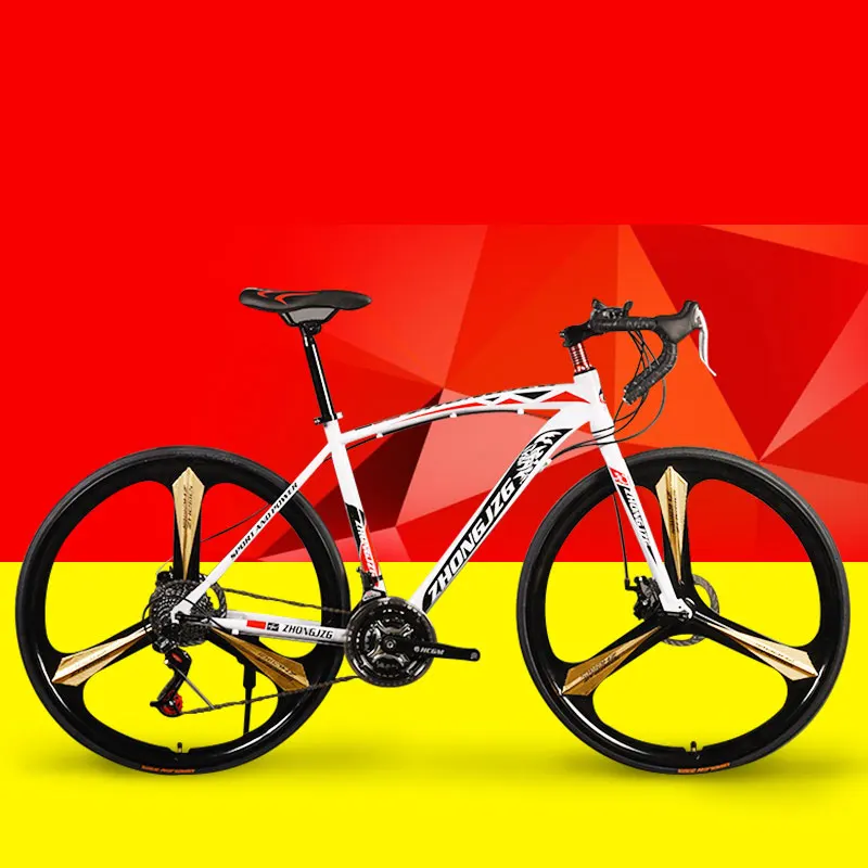 

Велосипед дорожный с фиксированным переключением передач, двойными дисковыми тормозами