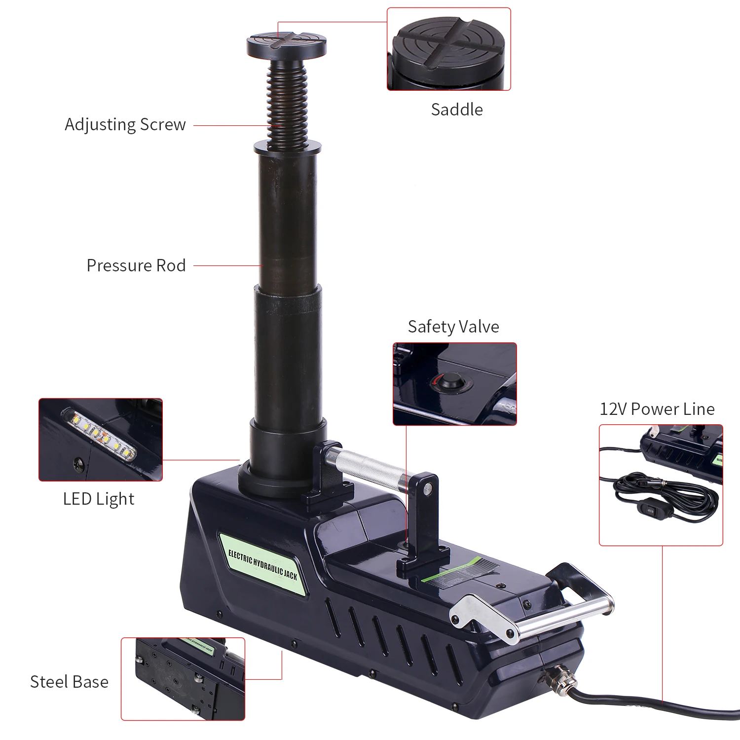 Горячая новинка 4 5 тонн Электрический гидравлический автомобильный Напольный