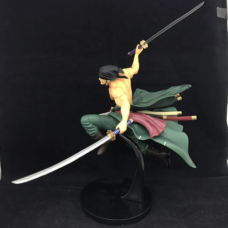 

26cm Anime One Piece Roronoa Zoro Action Figure The King of Modeling The Top Decisive Battle PVC Collection Model Dolls for Gift