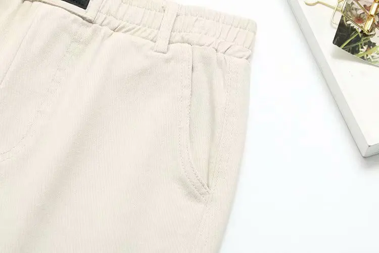 Новинка 2021, женские осенне-зимние укороченные брюки для женщин, большие облегающие эластичные повседневные хлопковые брюки с карманами 2XL, ... от AliExpress RU&CIS NEW