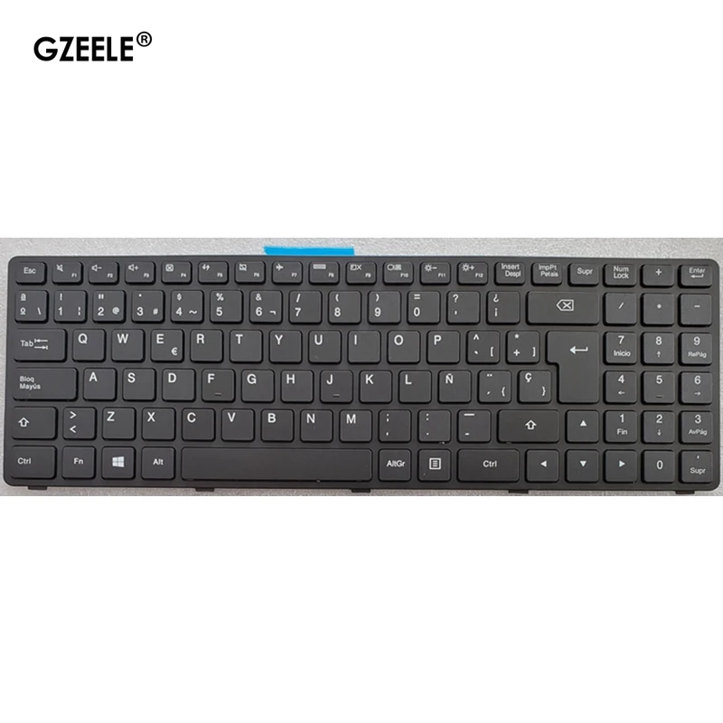 Новая испанская клавиатура для ноутбука Lenovo Ideapad/TIANYI 100-15 100-15IBY 100-15IB B50-10 SP black |