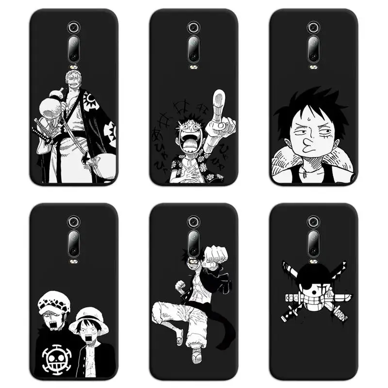 

Hot Anime 1 piece Phone Case For Redmi 9A 9 8A Note 11 10 9 8 8T Pro Max K20 K30 K40 Pro