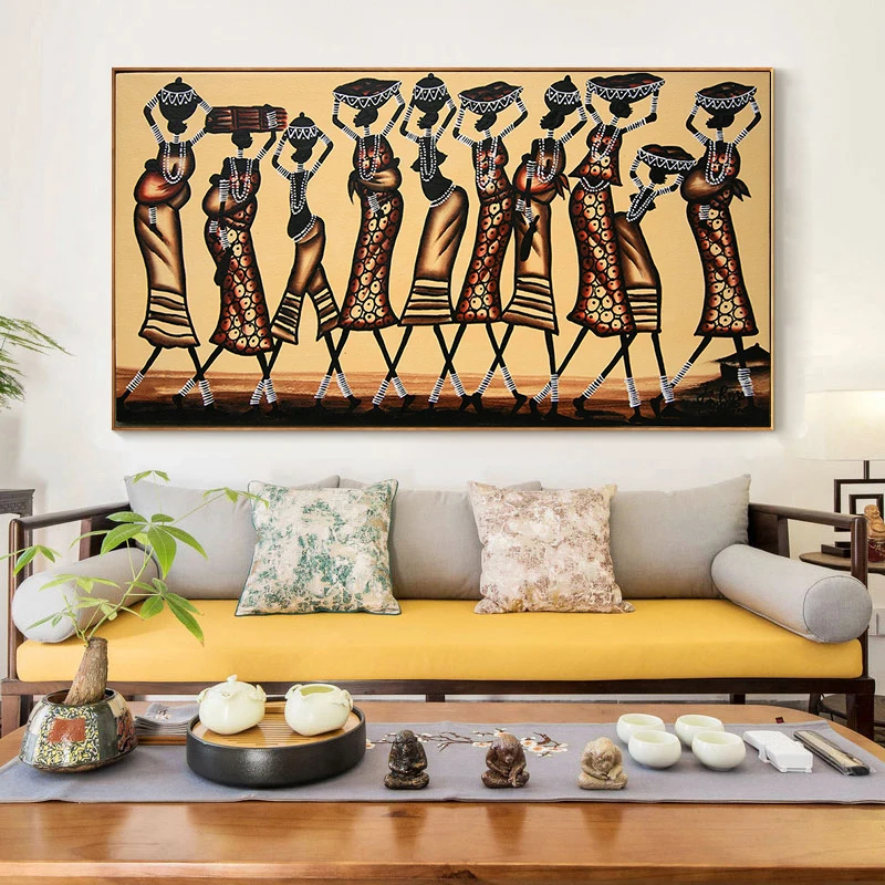 В африканском стиле Женская обувь для танцев со стильным абстрактным