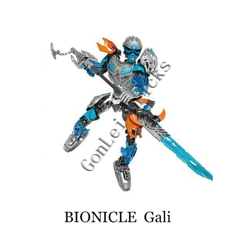 610-3 BIONICLE Mask Maker VS Skull Grinder Биохимический Воин Строительный блок Набор роботов Модель Кирпичи совместим с 70795 детские игрушки - Цвет: 610-3