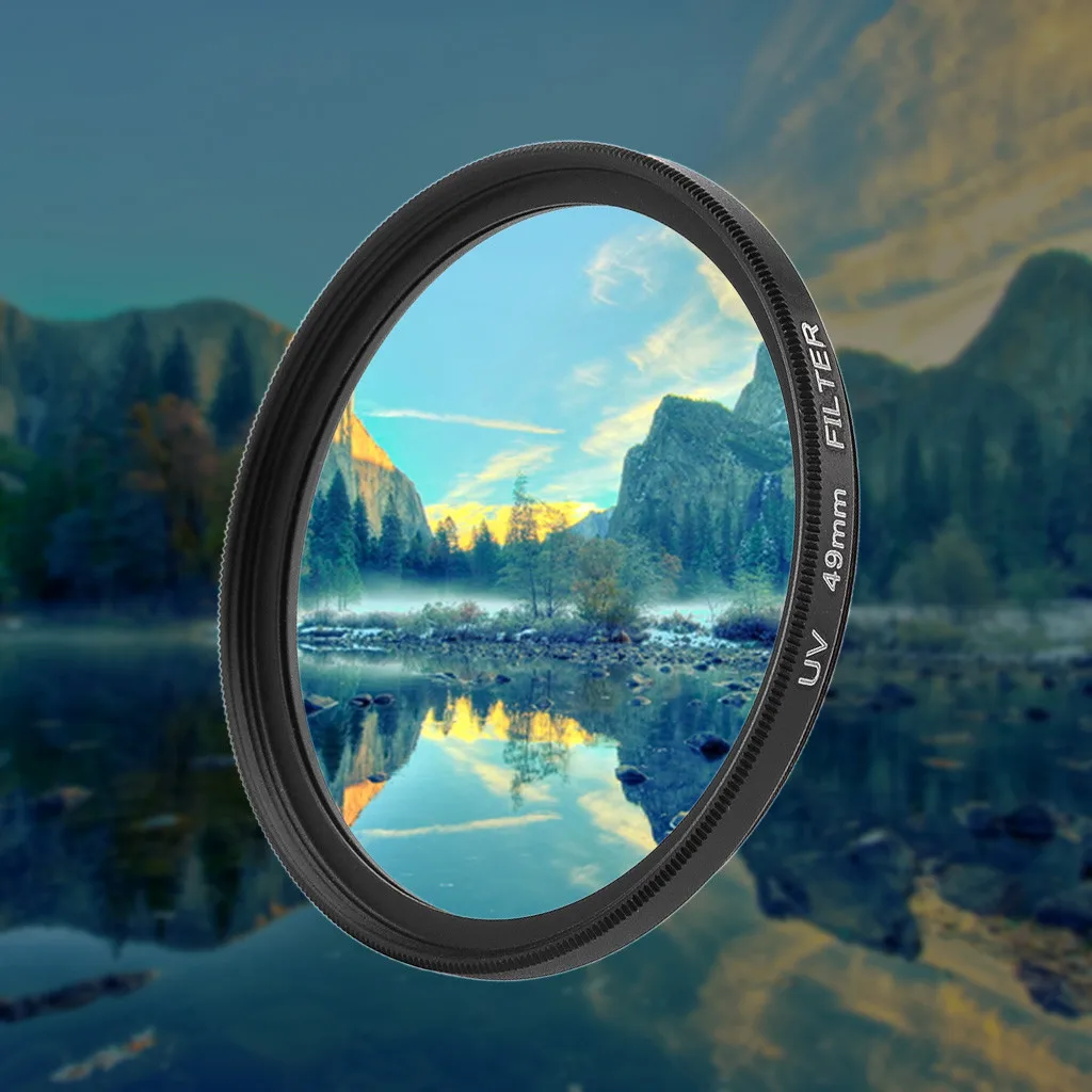 УФ-фильтр для объектива камеры Canon/Nikon/Pentax SLR, водонепроницаемый УФ-фильтр 49 мм 52 мм 55 мм 58 мм 62 мм 67 мм 72 мм 77 мм 82 мм#5