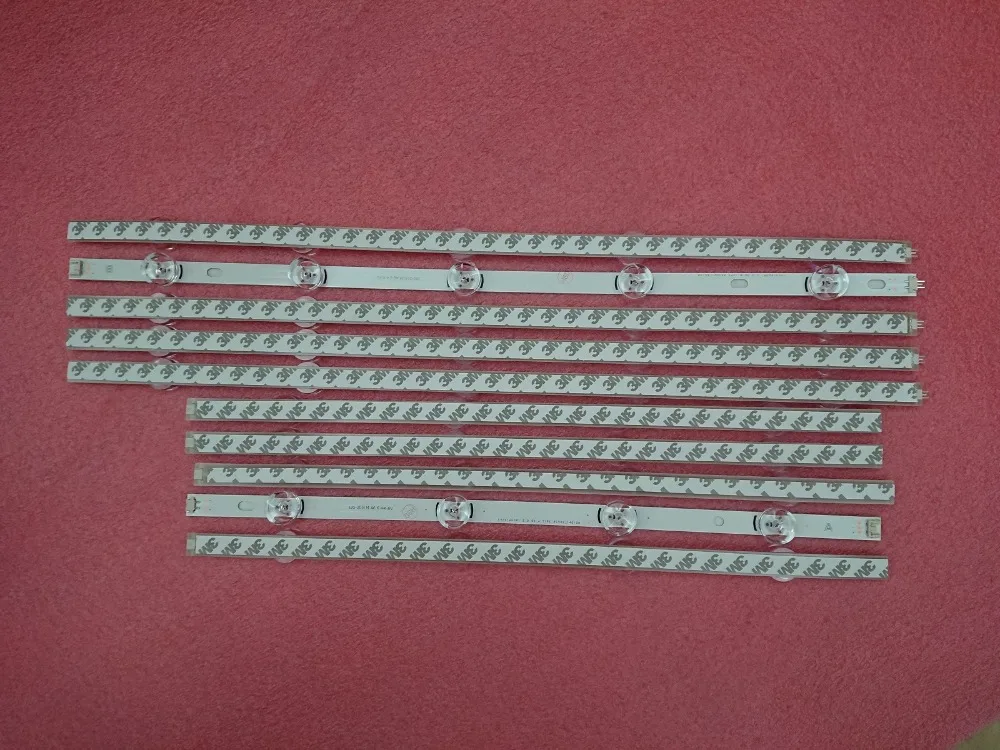 

New Kit 10 PCS LED strip Replacement for LG 50LB5300 50LF5800 INNOTEK DRT 3.0 50 inch A B 6916L-1982A 6916L-1983A 1978A 1979A