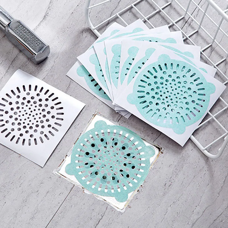 

10 шт./упак. одноразовый фильтр для раковины в ванной комнате