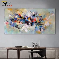 colorful scandinavian oil painting on canvas posters and prints cuadros wall art pictures for living room home decor