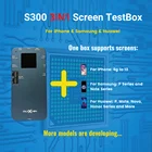 Тестер DLZXWIN DL S300 3-в-1 с ЖК-экраном для iPhone Samsung и Huawei (все в одной версии) (синий цвет)