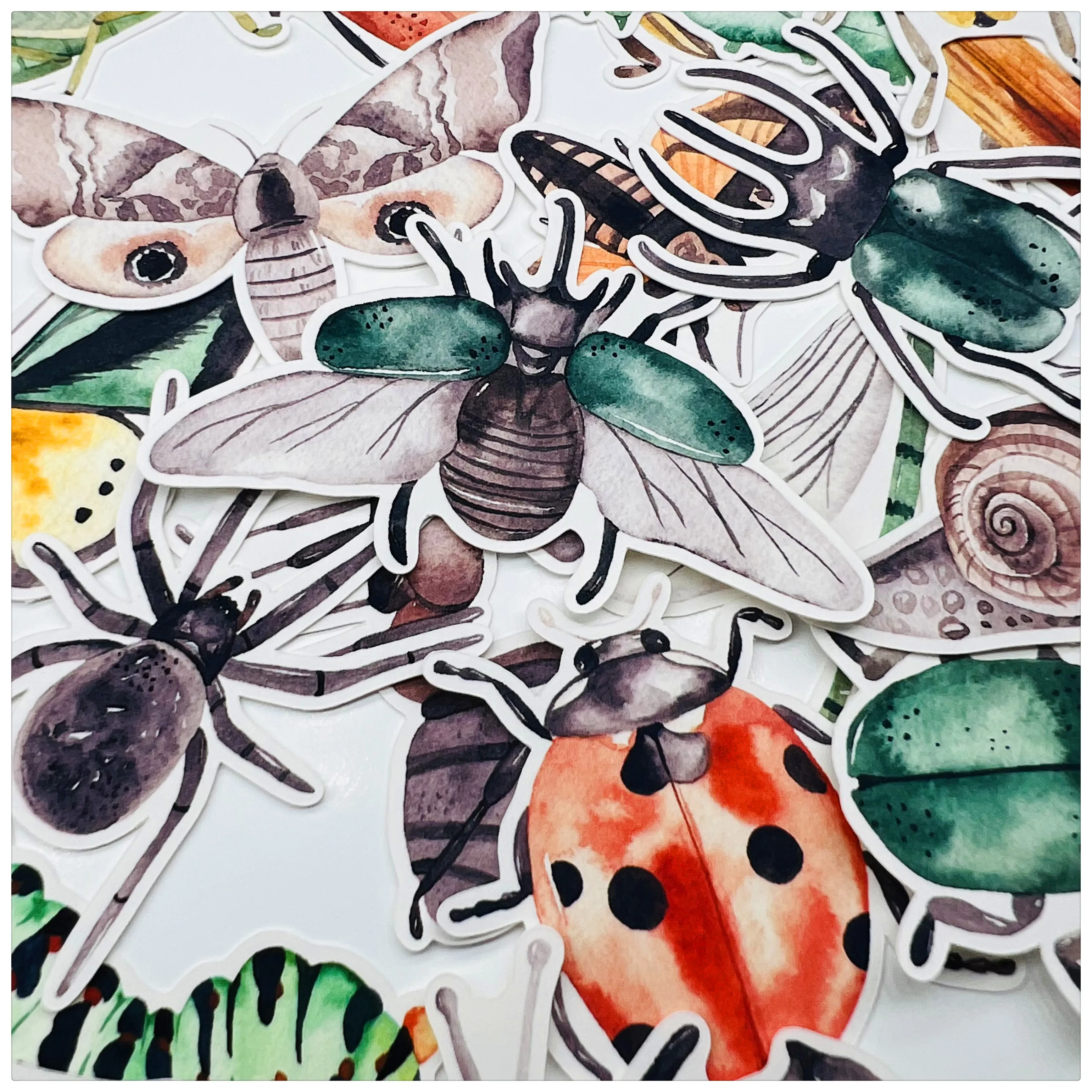 27 шт. наклеек в виде насекомых альбом для скрапбукинга сделай сам дневник