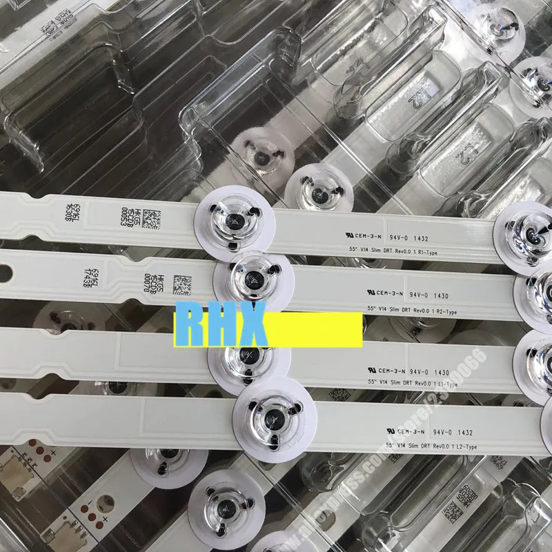 

Новинка 100%, Светодиодная лента для подсветки LG 55LB7200 55 дюймов, V14 Slim DRT LC550D 6916L-1629A 6916L-1630B 6916L-1741A 6916L-1743B, 55 дюймов