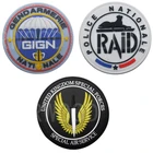 3Д резиновая нашивка GPVC для французской армии, британские нашивки SAS GIS, Италия, специальные силы, петля на крючок, значок OPS, нашивки сделай сам для одежды