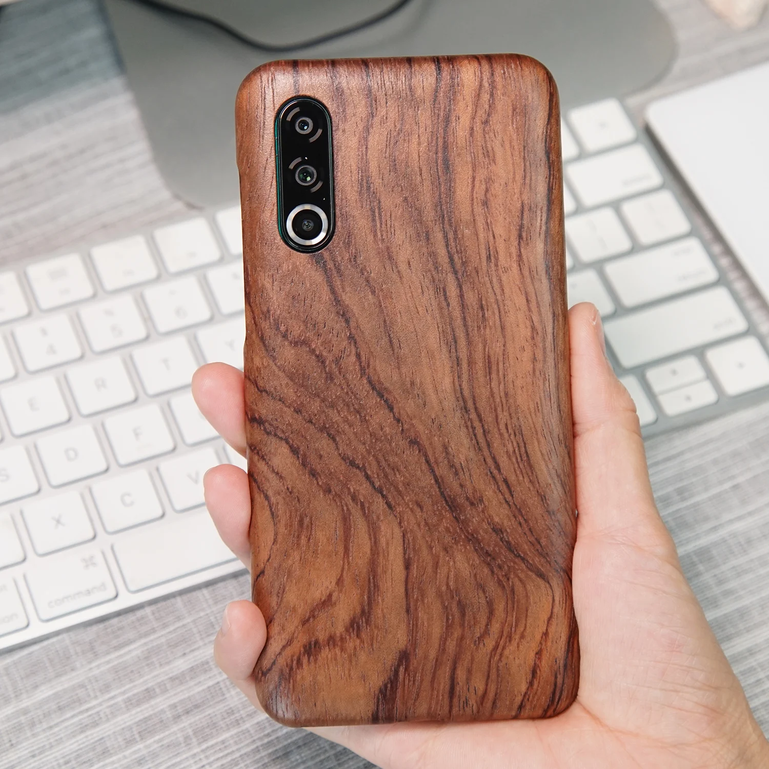 Чехол для телефона из натурального дерева для meizu 16s Pro 16XS чехол-накладка из черного ледяного дерева, гранатового дерева, грецкого ореха, розового дерева, бамбука