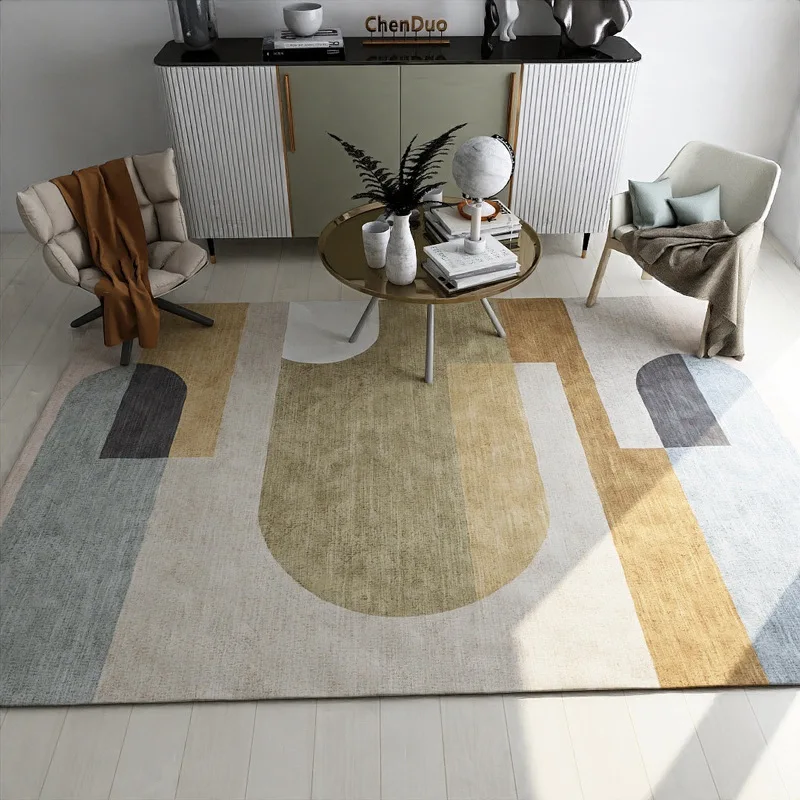 nordic modern carpet geometric rug and carpets for living bedroom floor kids play mat bathroom home door mat bedside yoga pad free global shipping