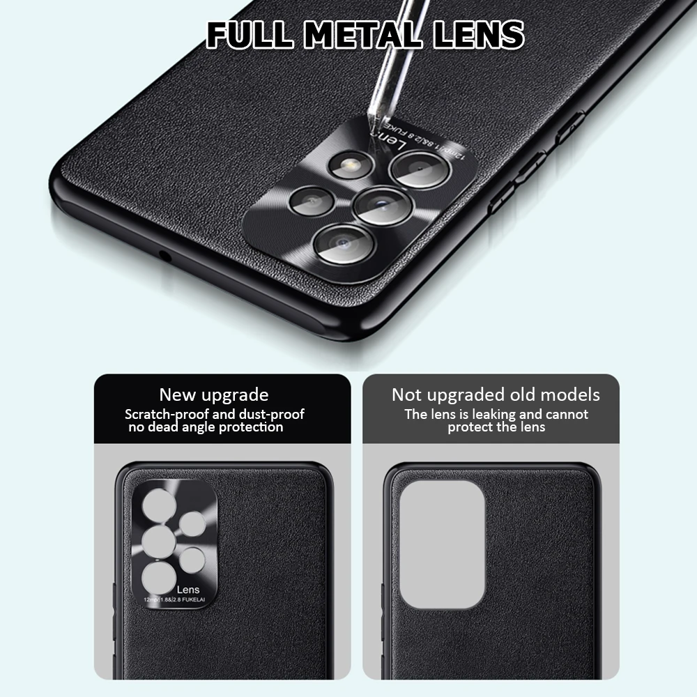 

Galaxy A52 Ultra Thin Leather Case For Samsung Galaxy A52 A72 A32 5G Protective Back Cover Case For Samsung A 52 A 72 Coque Caqa