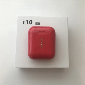 i10R I10 tws i10s 1:1 Оригинальные Bluetooth наушники беспроводные Bluetooth 5,0 наушники Сенсорное управление для смартфонов мобильных Android iPhone - Цвет: i10R
