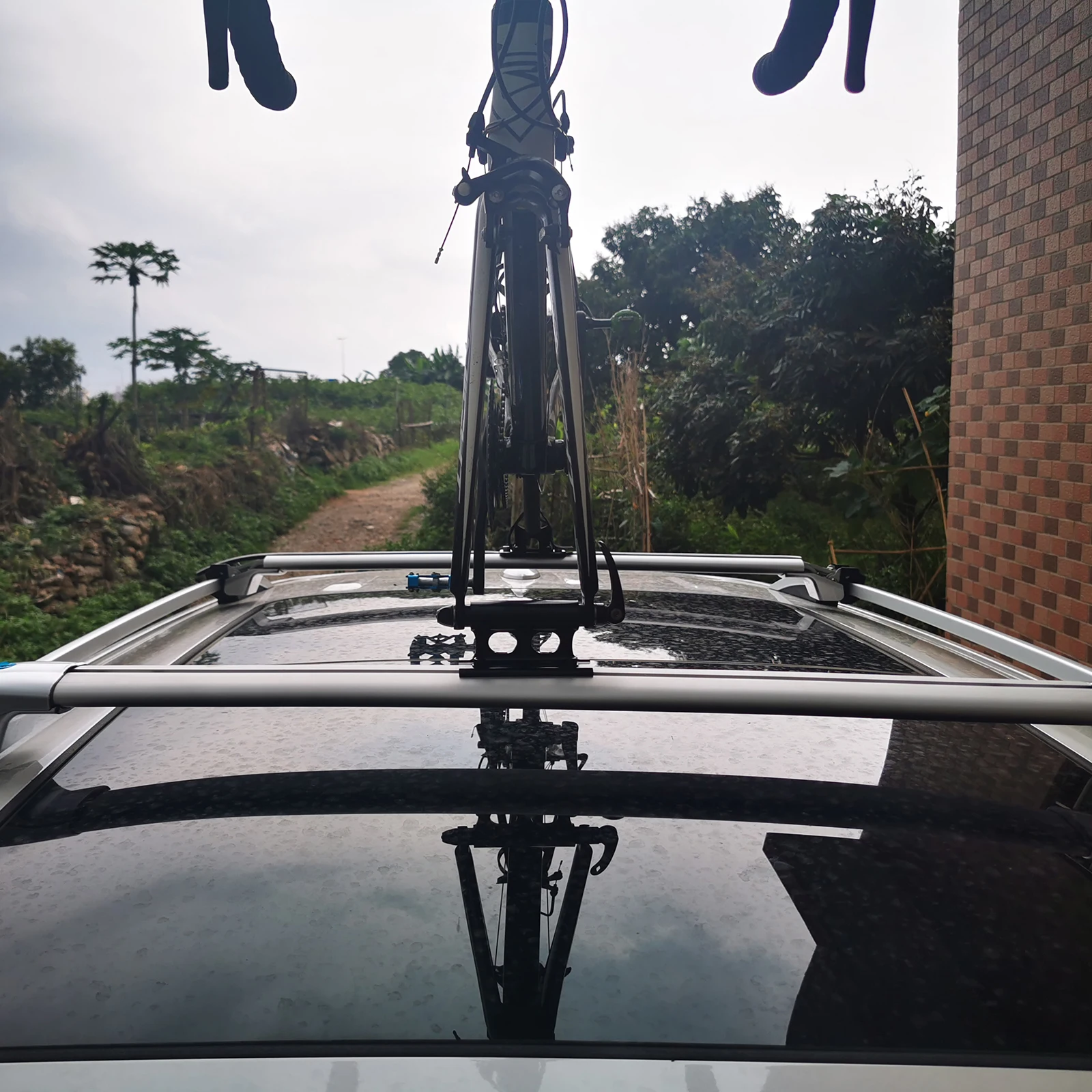 

Bike Car Roof Mount Bicycle Transportation Truck Bed Front Fork Block Rack Carrier Bracket MTB BMX Bicycle Carrier Accessories
