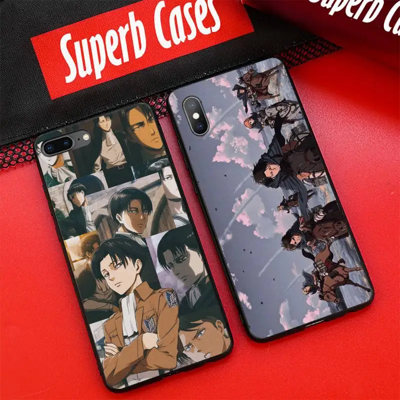 

Levi Attack on Titan Phone Case for redmi note10 9 8 pro 6A 4X 7 7A 8A smart 5Plus 4 5 7 8T cover coque