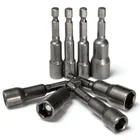 8 шт., адаптер для дрели с шестигранным хвостовиком, 6-13 мм