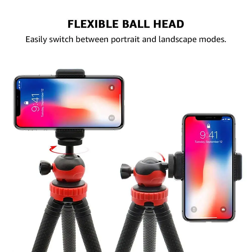 Гибкий штатив с шаровой головкой для iPhone телефона Android GoPro DSLR камеры и многого