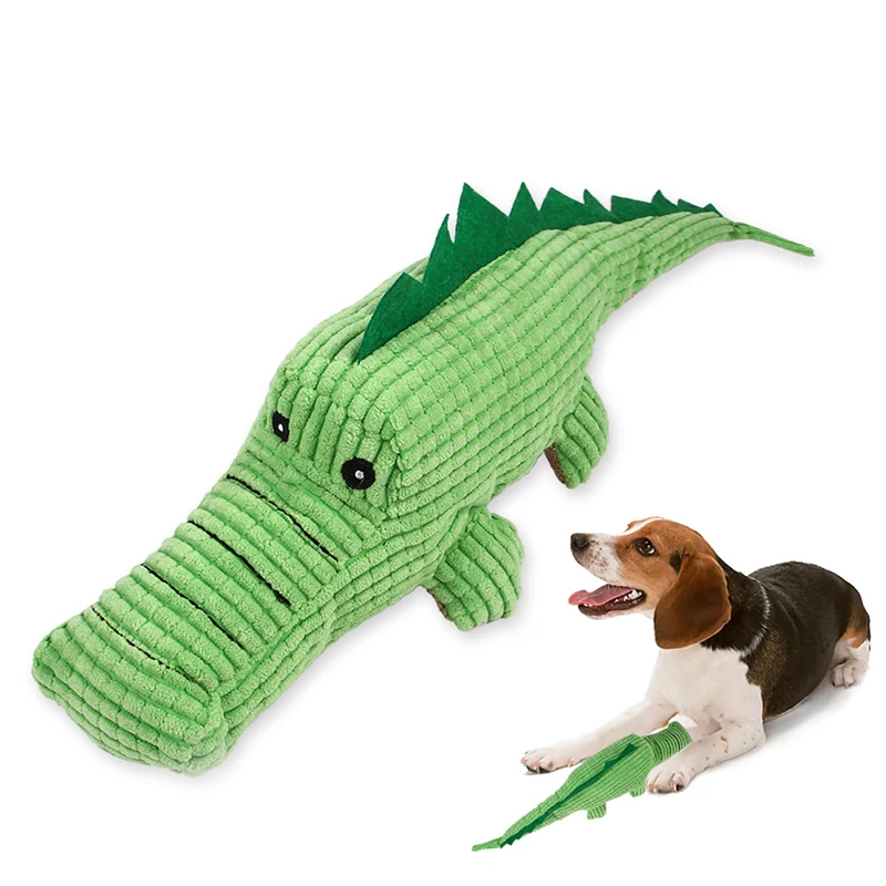 

Dog Puppy Toys Pet Supplies Pets Chew Toy Animal Shape Squeak Cleaning for Small Medium Dog Training Accessories Plush Sound