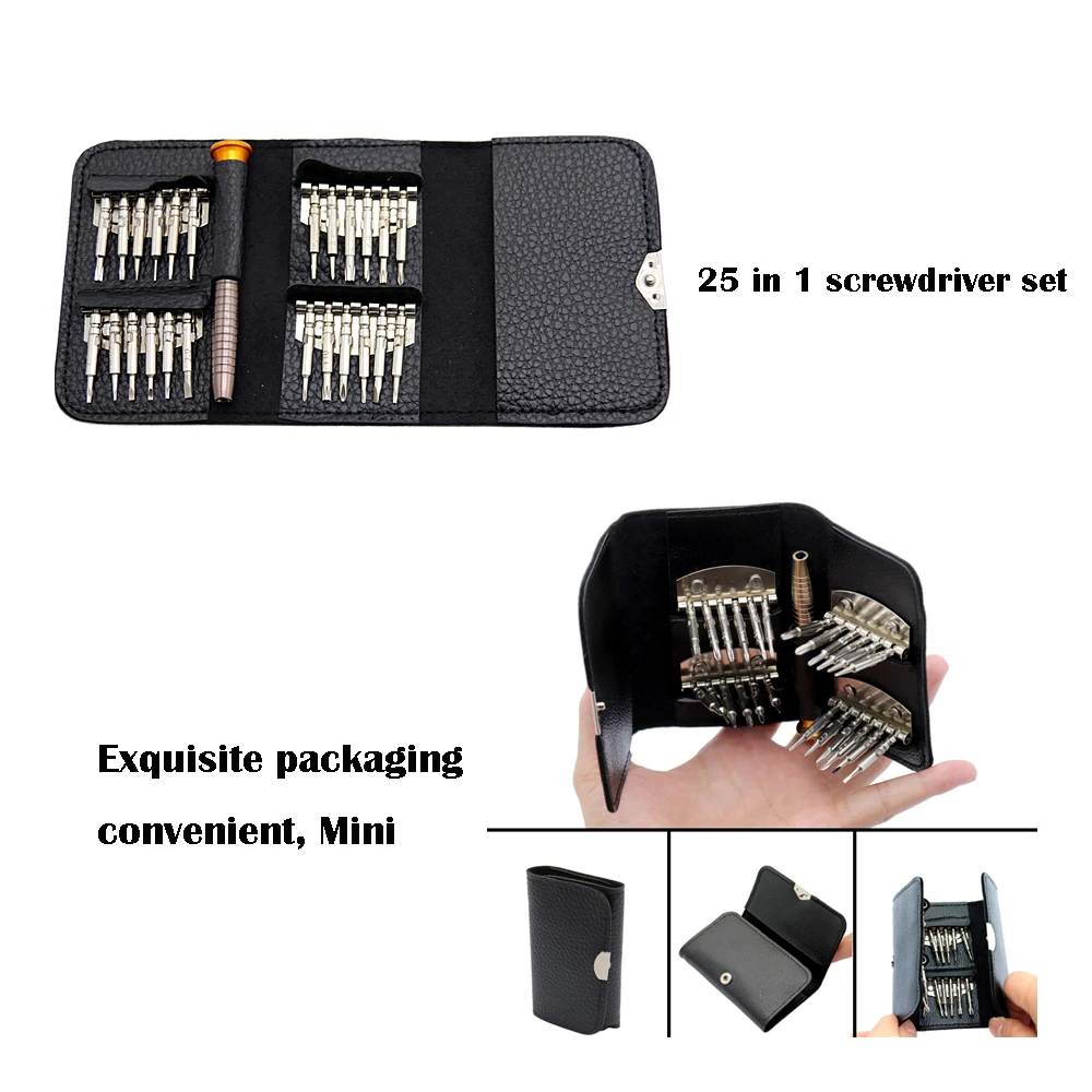 

135/25 In 1 Screwdriver Set Of Screw Driver Bit Set Multi-function Precision Mobile Phone Repair Device Hand Tools Kit Torx Hex