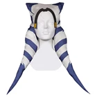Шапка Ahsoka Tano для косплея, аксессуары для костюмов, аксессуары для Хэллоуина, карнавала, украшение для головы девушки