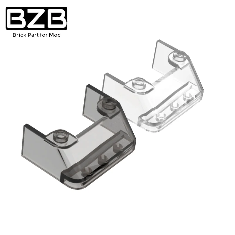 BZB MOC 2. 0 3x4x (4 слоя) косое стекло креативная высокотехнологичная модель строительного блока для детей «сделай сам» игра-головоломка технические кирпичи Часть Игрушка
