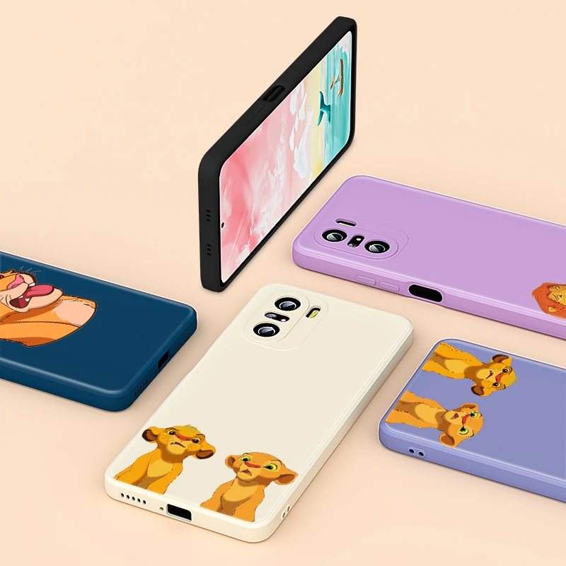 

Disney lion king Animation For Redmi 9 8A 8 Pro 7 Y3 5 A 4X 9AT 9A 9i K40 K30 K30i 10X 9T 9C Plus Liquid Silicone Phone Case