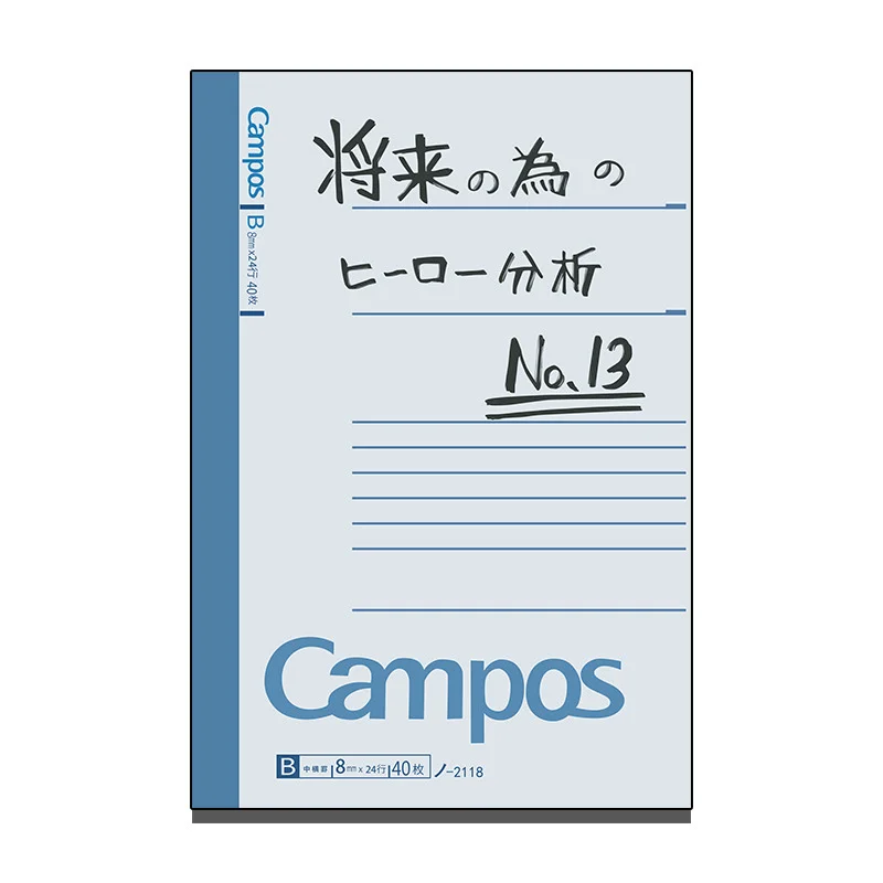 

Japanese Anime My Hero Academia Notebook Midoriya Izuku Cosplay Two Styles Notebook Student Personality Notebook Prize Gift