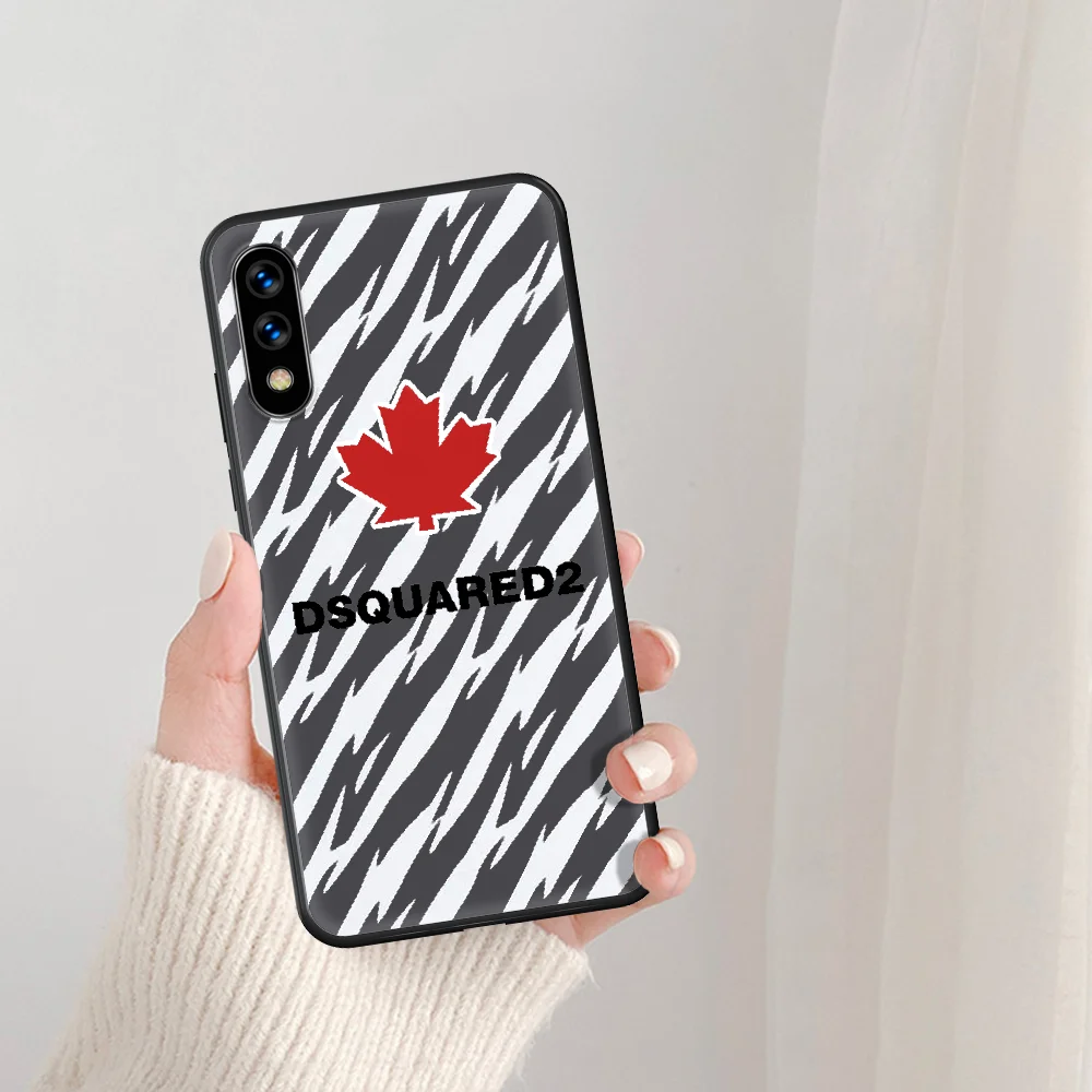 

DSQ2 D2 Fashion Trend Brand Phone Case For Huawei Honor 6A 7A 7C 8 8A 8X 9 9X 10 10i 20 Lite Pro Play black Funda Painting Back