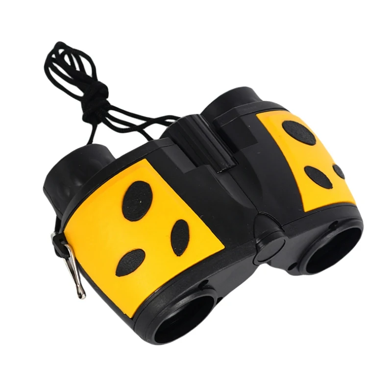 8X22 детский Противоскользящий Бинокль размер карманного телескопа