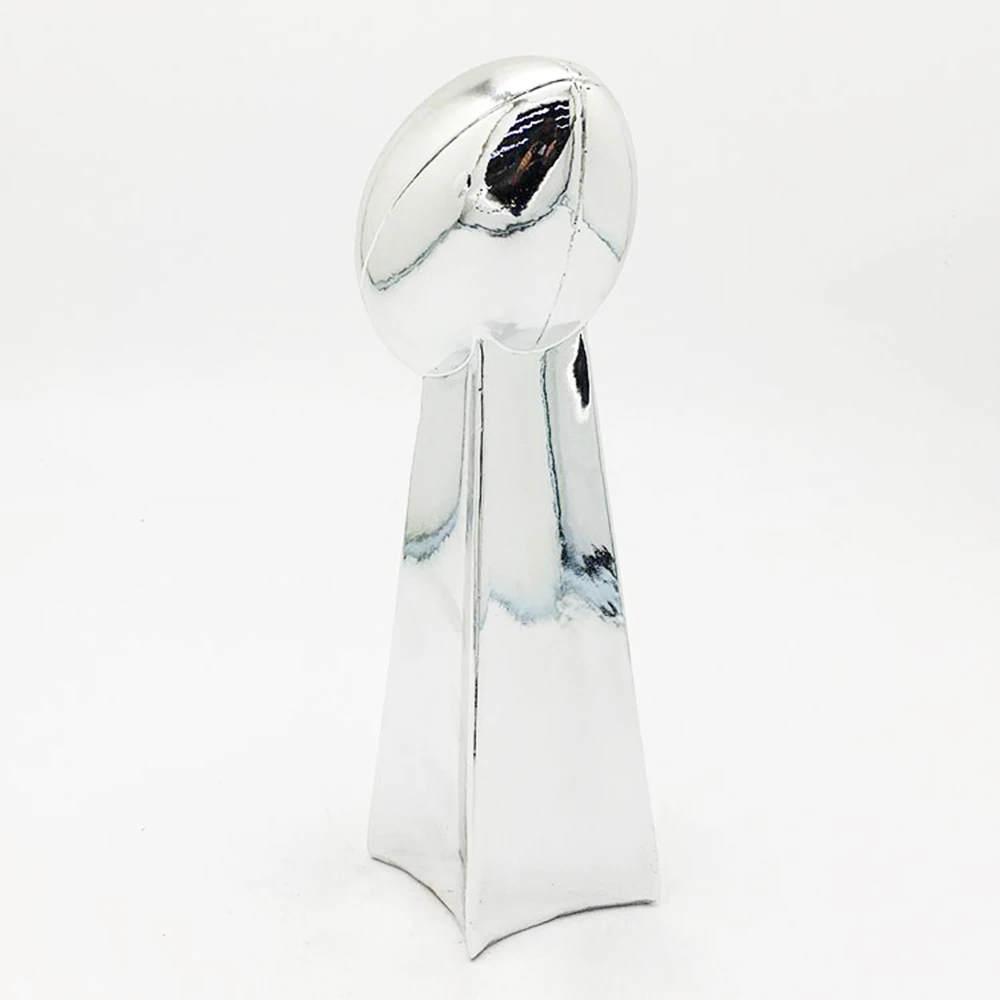 Drop American Football Professional League Champions Trophy Sunday Rugby Cup Silver Vince Lombardi Trophies Fans Sports Souvenir