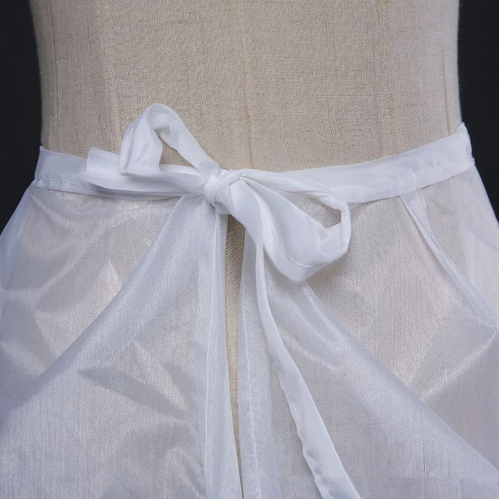 

1pc Prom Skirt Fullness 3-Hoop 3-Layers Underskirt Bridal Petticoat Wedding Dress Photography Props ZXX1107