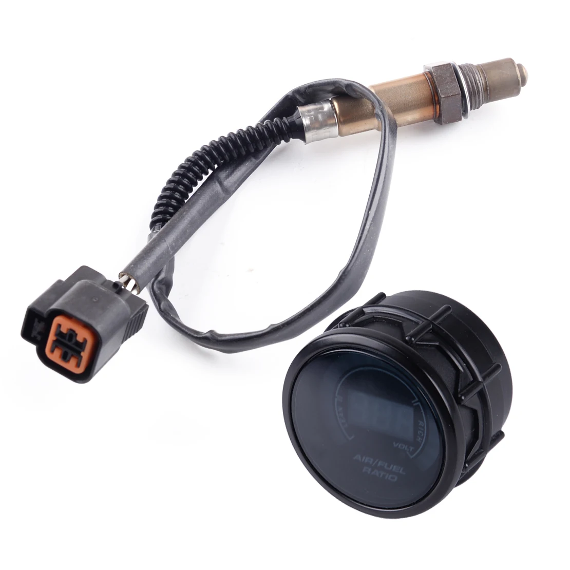 

39210-22610 автомобильный 4-контактный 2 "52 мм светодиодный цифровой измеритель соотношения воздуха и топлива и кислородный датчик подходит для ...