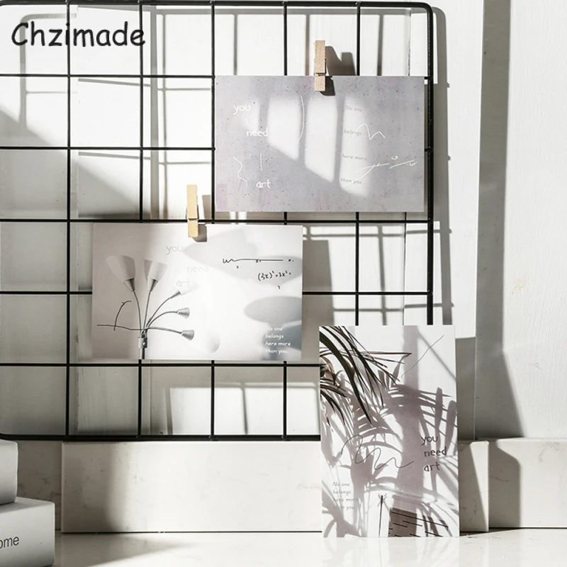 Chzimade 30 шт./лот искусство Скрапбукинг Бумажные украшения Канцтовары карточка свет