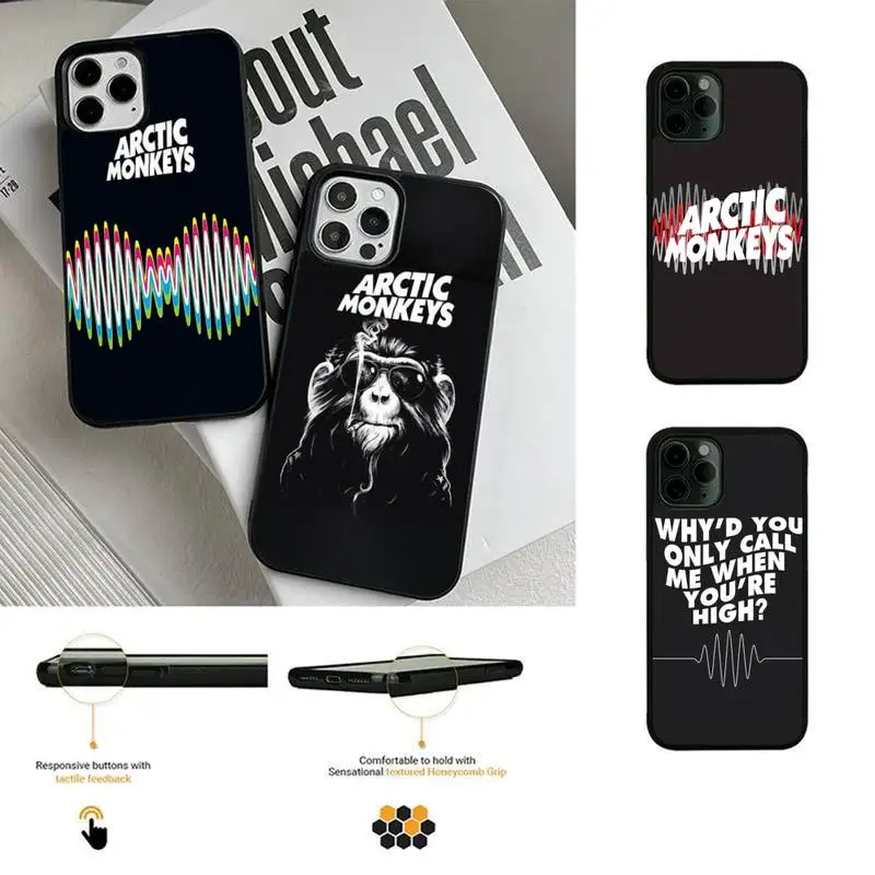 Чехол для телефона Alexs Turners Arctic monkey Iphone 13 12 Mini 11 Pro Max 7 8 Plus X Xs XR жесткий силиконовый