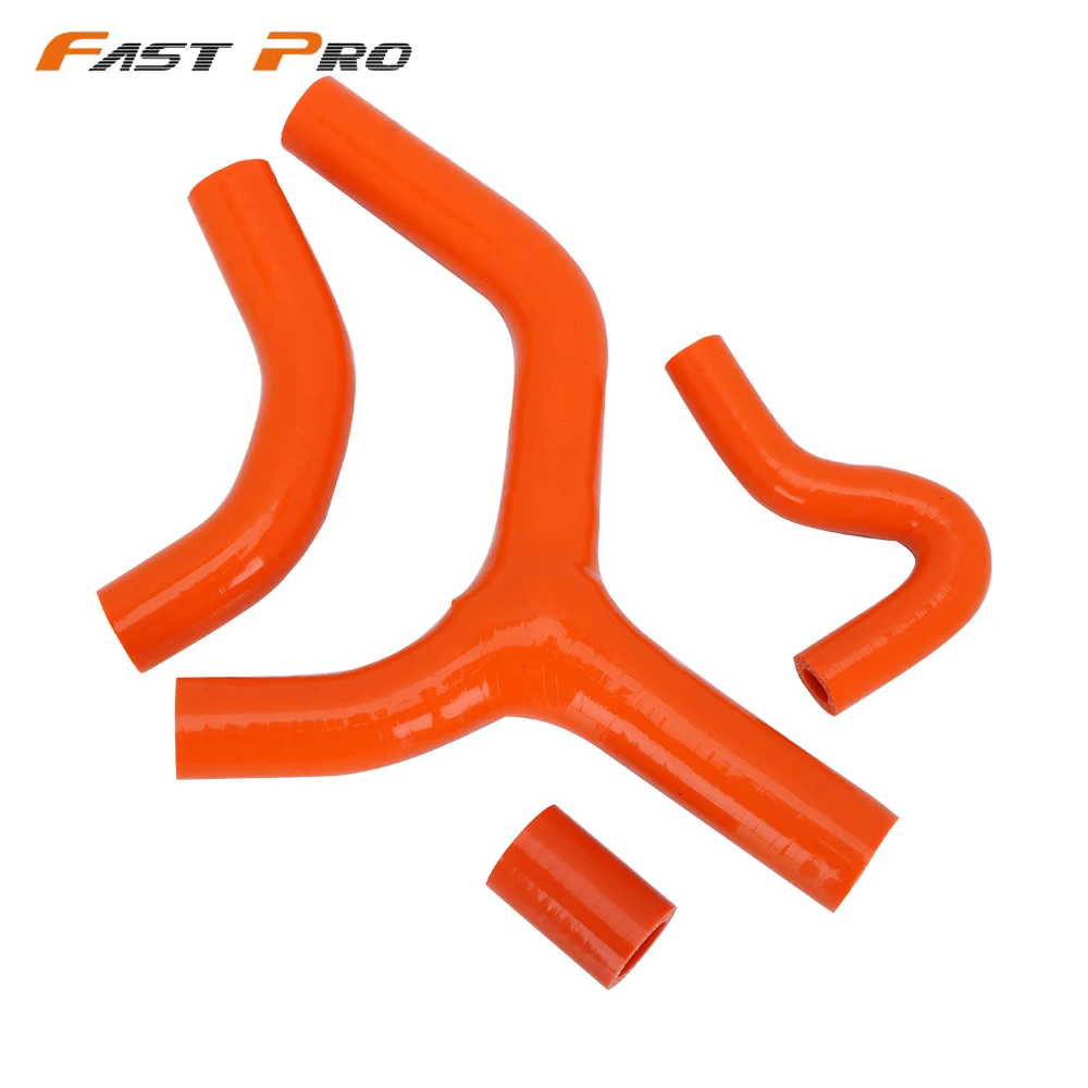 Силикон радиатор Хладагент петель растяжимый шланг для KTM EXC-R EXC XCW 450 2007-2010 Enduro