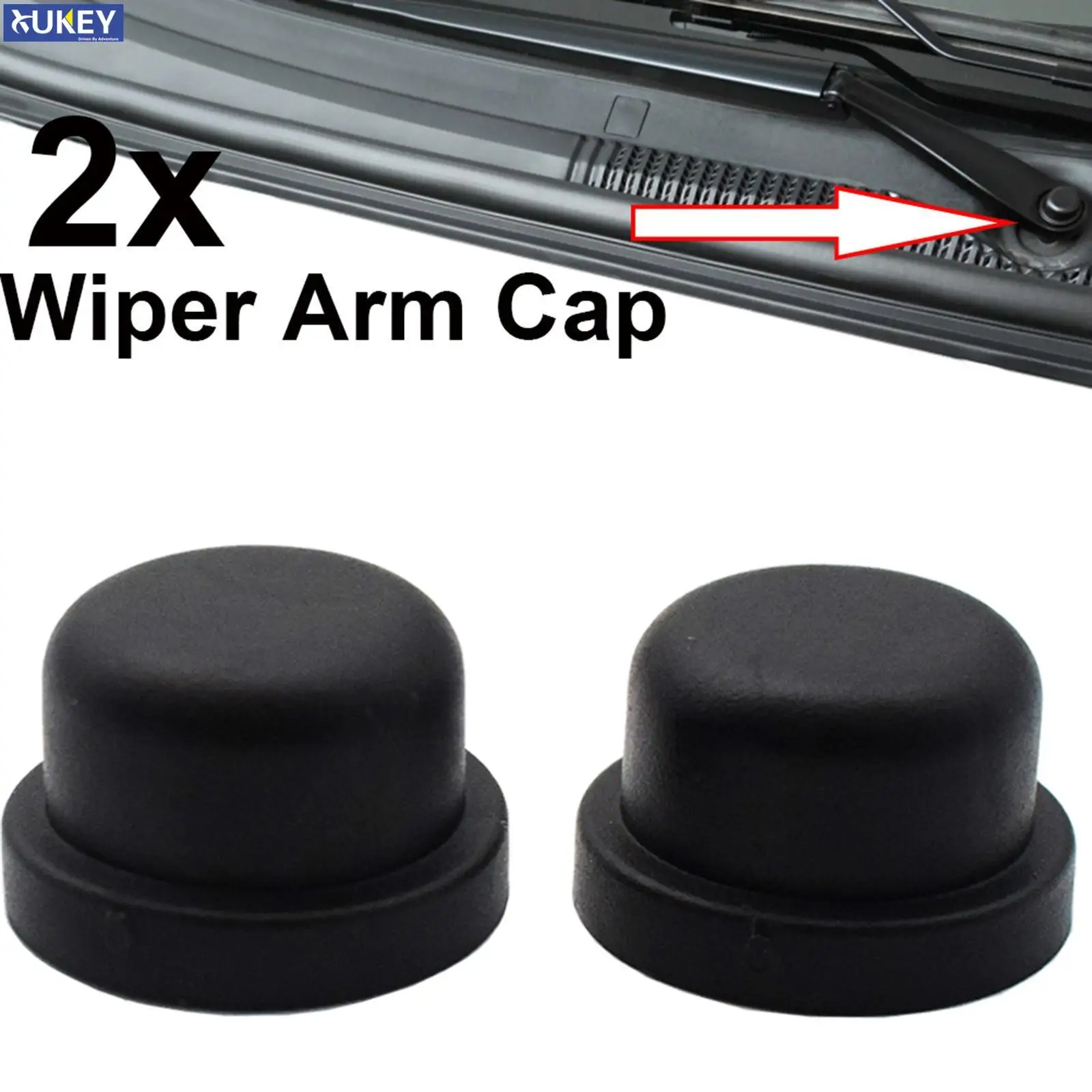 

Front Wiper Arm Nut Cover Cap Bolt Windshield Windscreen Bolt Head Antirust For Cadillac Escalade ESV EXT Saturn Vue GMC Canyon