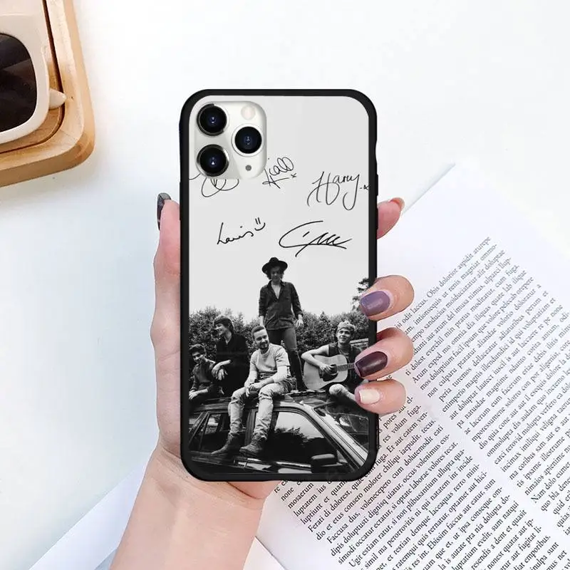 

one direction famous band Phone Case for iPhone 11 12 pro XS MAX 8 7 6 6S Plus X 5S SE 2020 XR Luxury brand shell funda coque