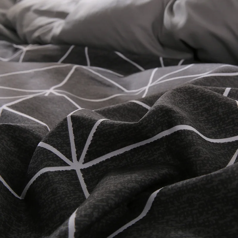 Liv Esthete постельное белье скандинавский набор мужской пододеяльник наволочка