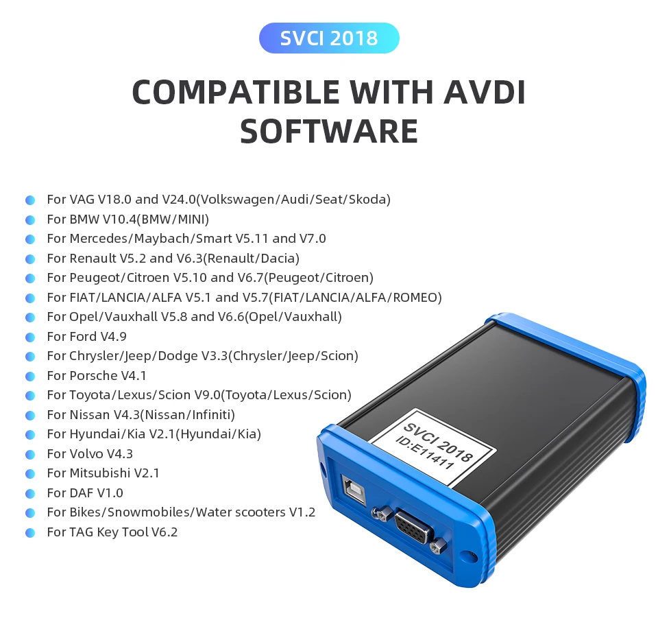 FVDI ABRITES Commander Key Programmer охватывает FVDI SVCI и большинство функций VVDI2 для большинства инструментов диагностики автомобилей