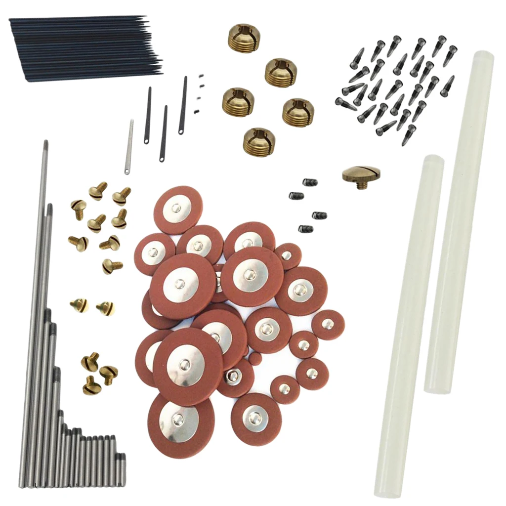 Запасные части для альт-саксофона саксофон Pad Set + пружины винты термоклей палка |