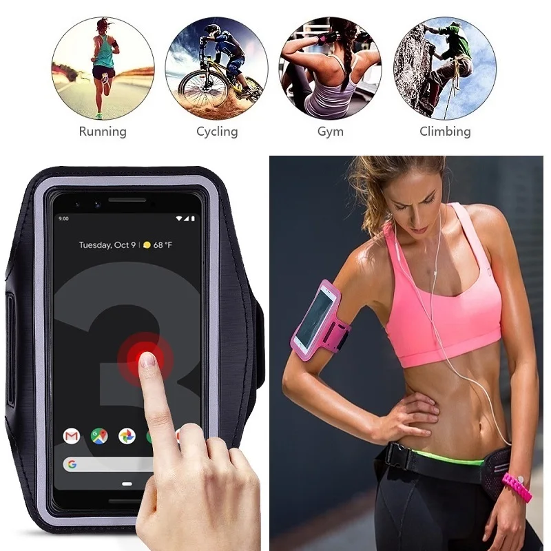 Чехол для мобильного телефона бега браслет держатель чехол Google Pixel 2 3 3A XL 3XL 2XL