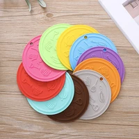 round heat resistant silicone non slip kitchen placemat insulation coaster bowl cup pad pot holder table mat hom decor 51141