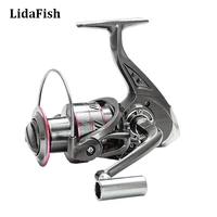 lidafish brand fishing reel 121bb yo1000 12000 series metal spool spinning reel distant wheel fishing accessories