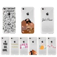 yndfcnb girl boss pink women power text slogan phone case for iphone 11 12 13 mini pro xs max 8 7 6 6s plus x 5s se 2020 xr case