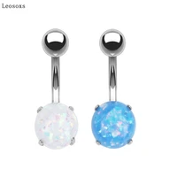 leosoxs 1piece hot sale new navel ring creative navel nail piercing jewelry belly rings belly button rings